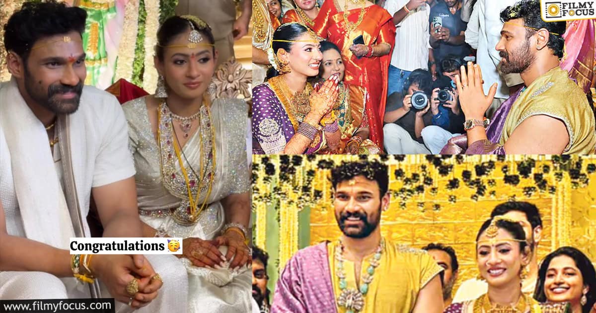 Bellamkonda Srinivas Wedding Photos Goes Viral