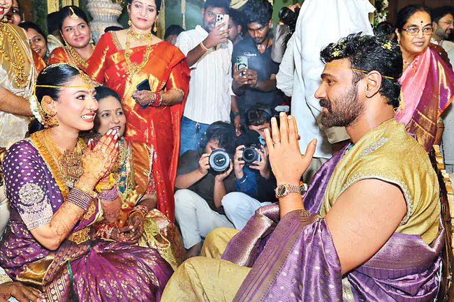 Bellamkonda Srinivas Wedding Photos Goes Viral