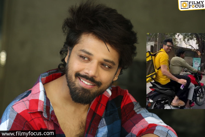 Ugly Story : హీరో నందు డెలివరీ బాయ్ అవతారం.. అసలు స్టోరీ ఏంటంటే ?