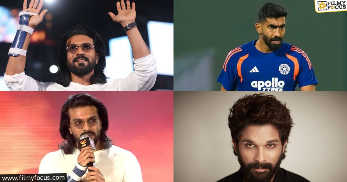 ram charan - bumrah- allu arjun